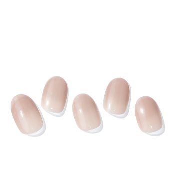 ohora Semi Cured Gel Nail Strips N Mild Latte folii autocolante pentru unghii
